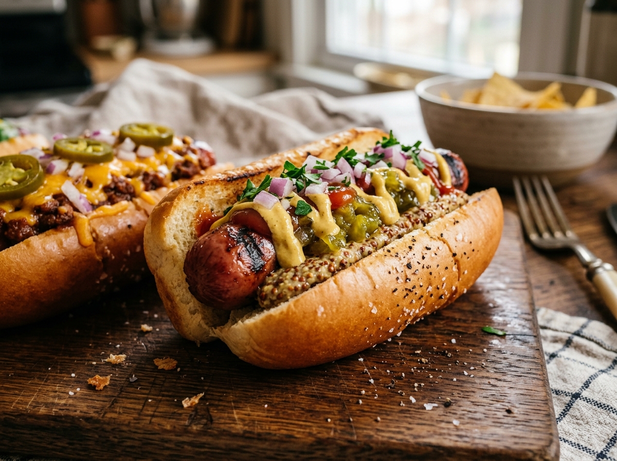 Homemade Hotdogs