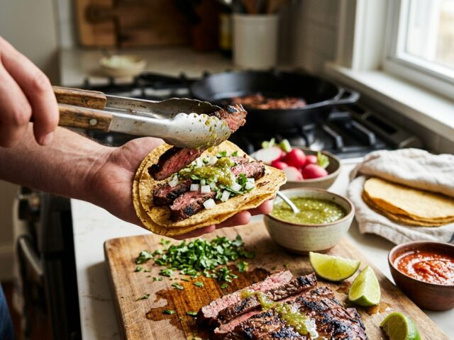 How to Make Carne Asada Tacos