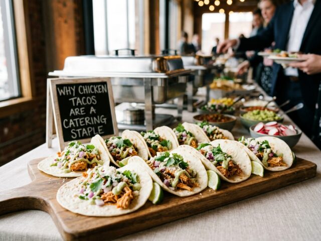 Why Chicken Tacos Are a Catering Staple