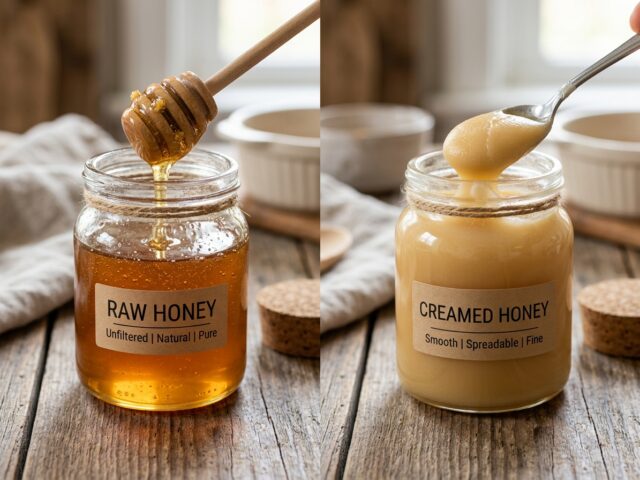 Creamed Honey vs Raw Honey: What's the Difference