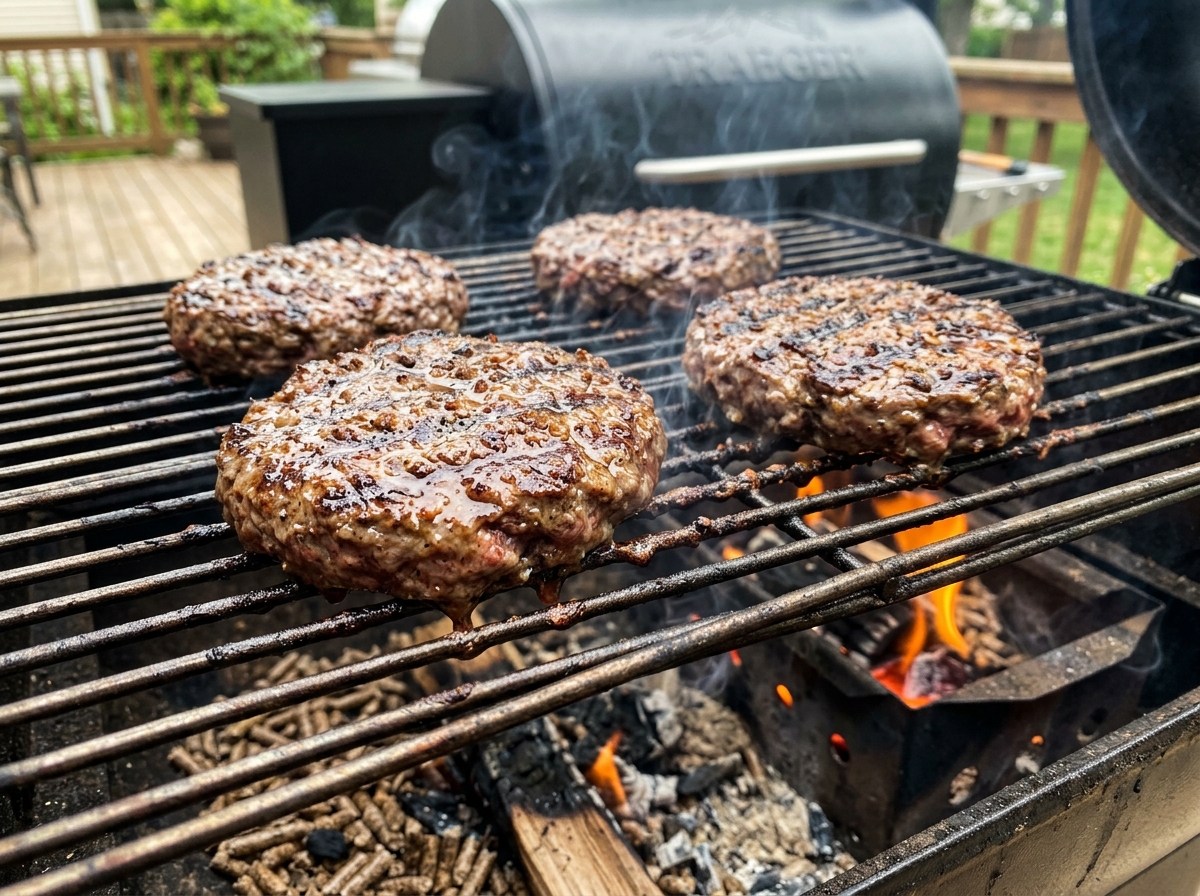 How to Cook Hamburgers on a Pellet Grill