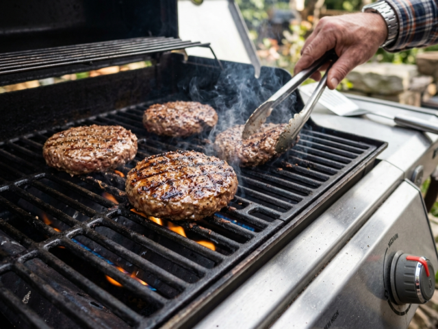 How to Grill Burgers on a Gas Grill