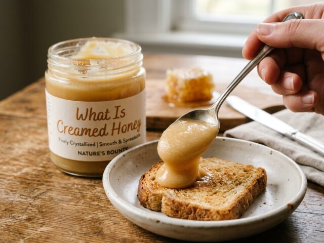 What Is Creamed Honey