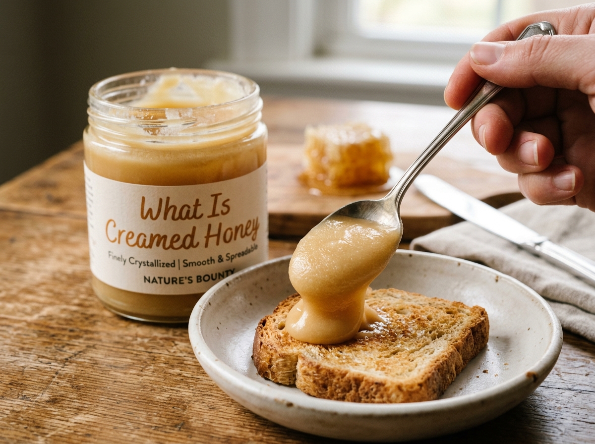 What Is Creamed Honey
