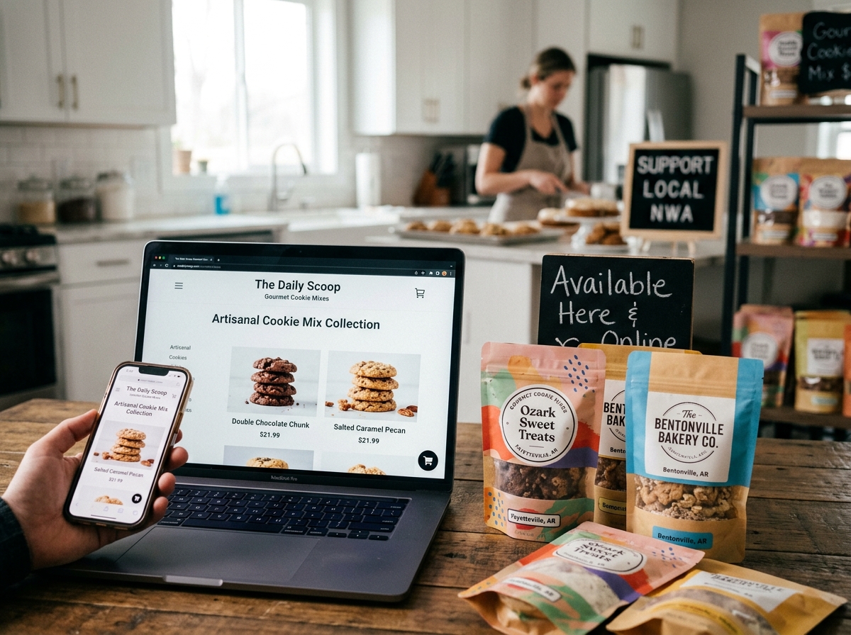 Where to Buy Gourmet Cookie Mixes Online and in Northwest Arkansas