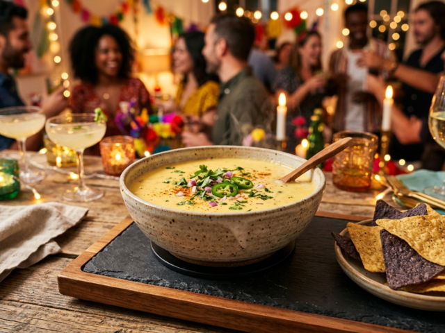 How to Keep Queso Warm for a Party
