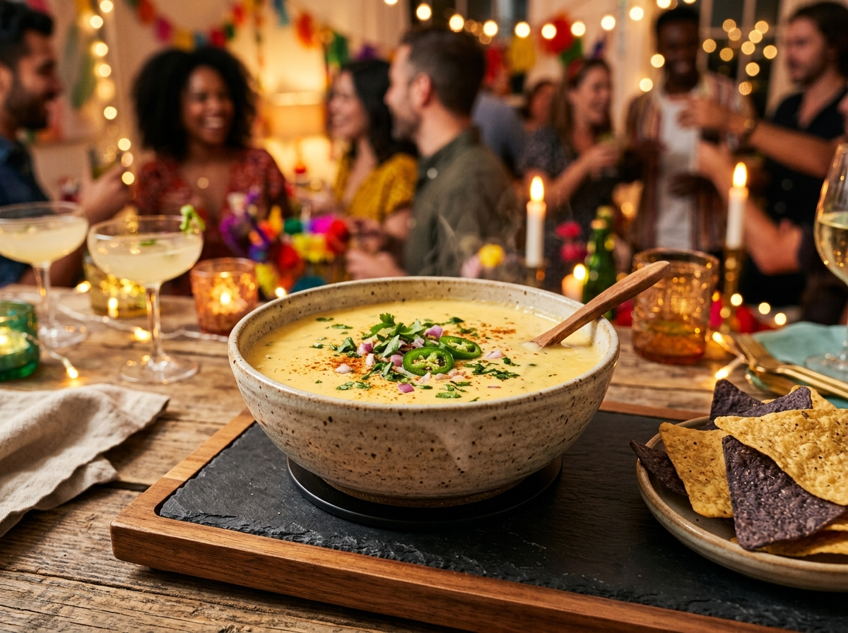 How to Keep Queso Warm for a Party