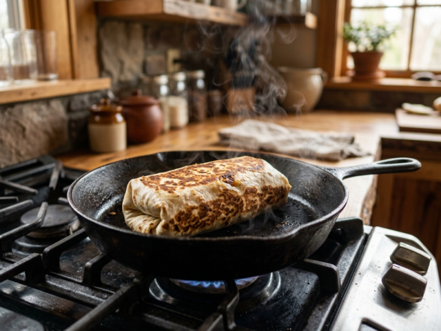 How to Reheat a Burrito
