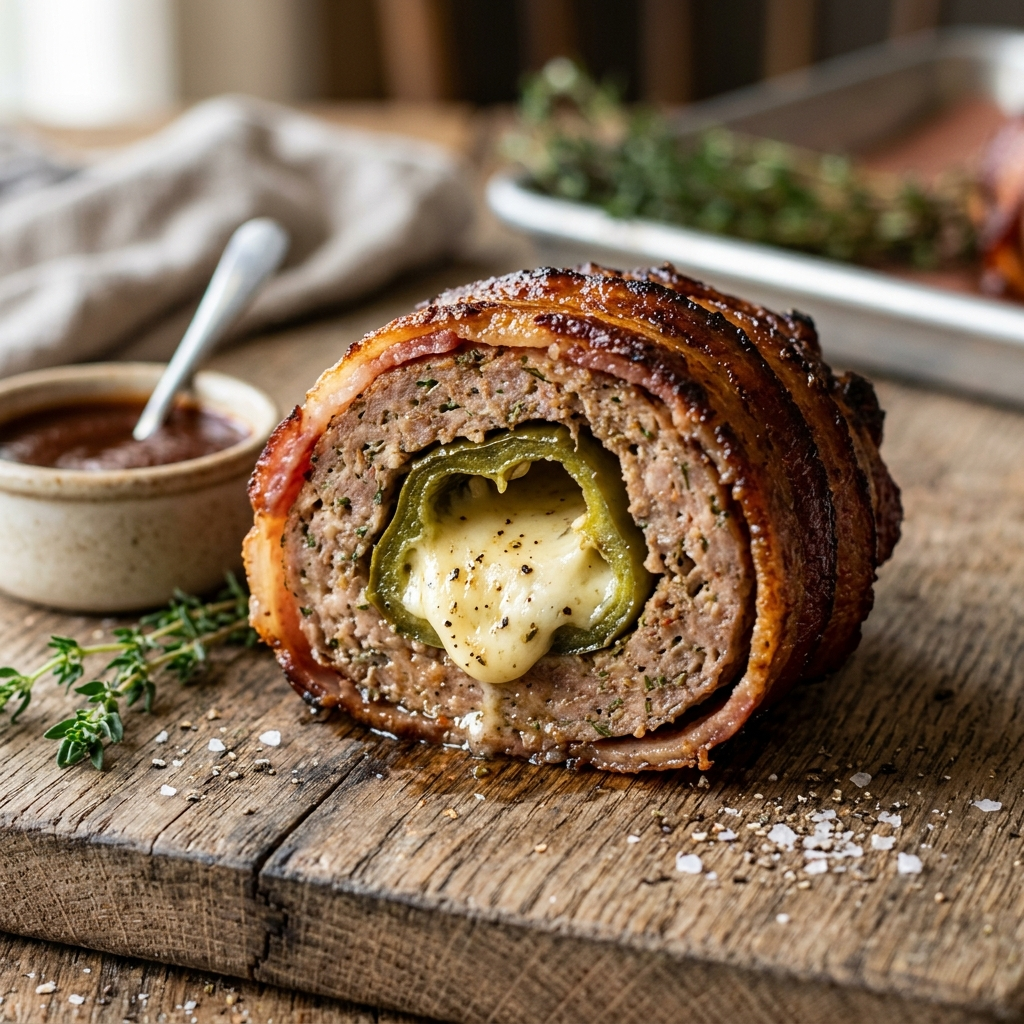 Armadillo Eggs BBQ Stuffed Jalapenos