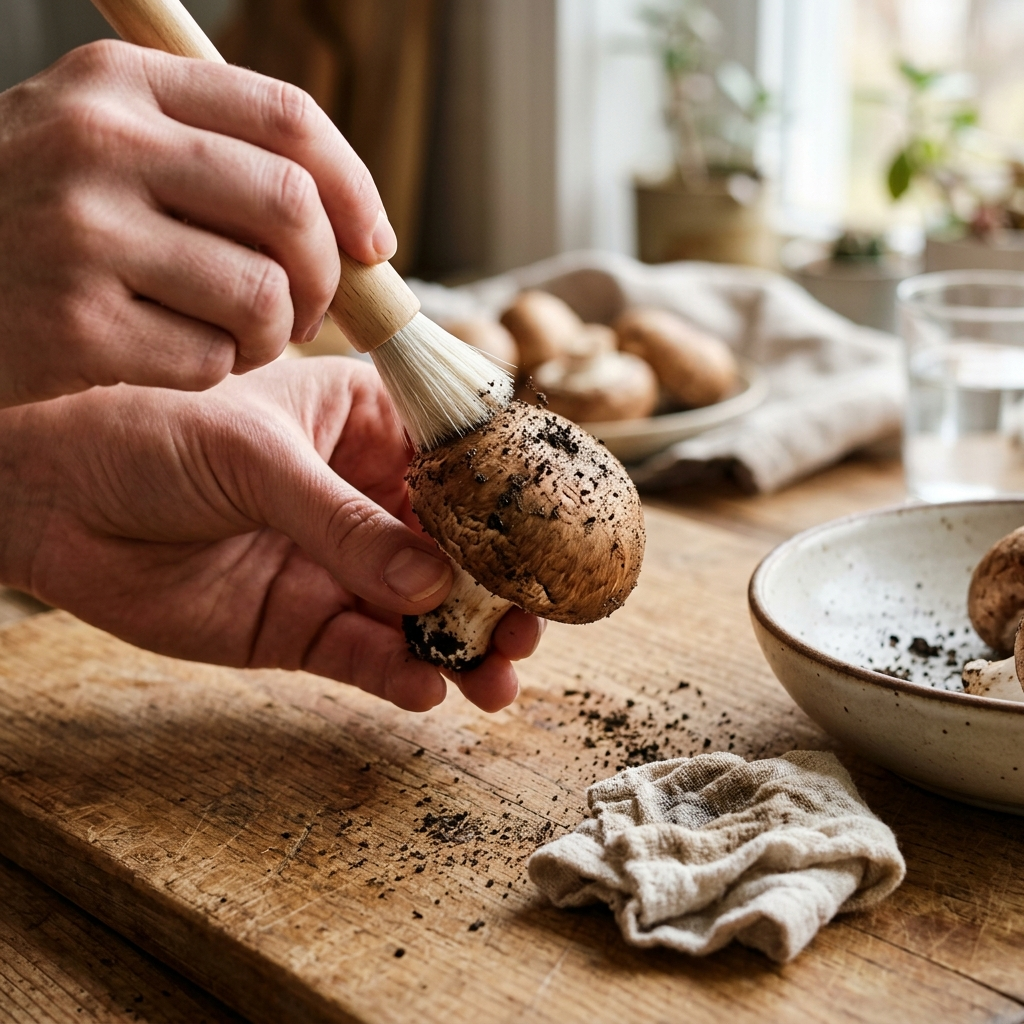How to Clean Mushrooms