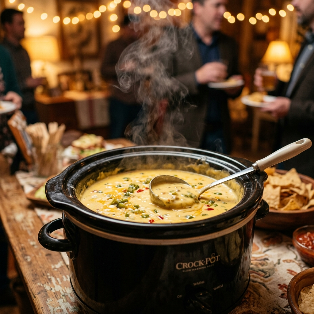 How to Keep Queso Warm for a Party
