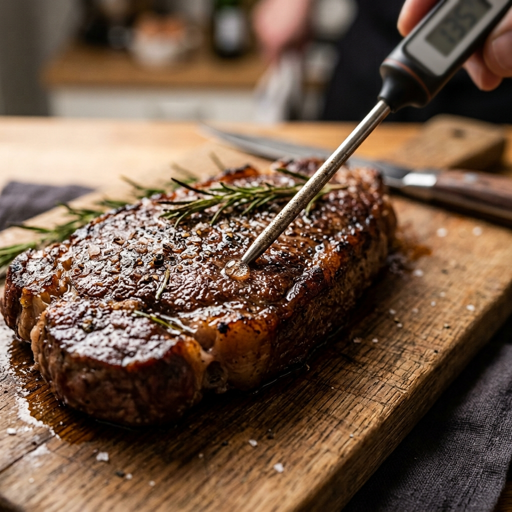 Poking Meat with a Thermometer 